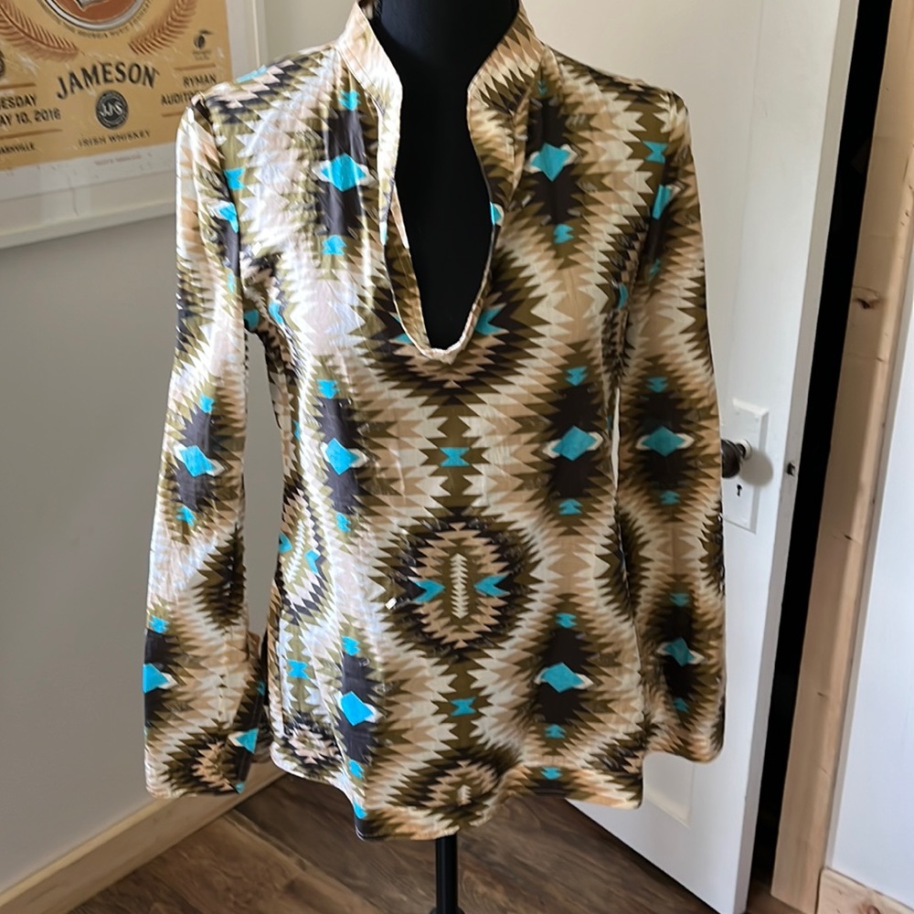Tory Burch, Stephanie tunic size 2
